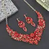 Pendientes y Collar de Borla de Perlas y Pedrería Estilo Europeo y Americano, Cadena para Clavícula de Gama Alta Nicho, Joyería de Declaración de Moda Única y Exagerada