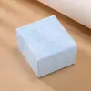 Caja de reloj de alta gama, creativa, sencilla y de cuero de color sólido, con embalaje cuadrado, caja de regalo, caja de joyería para reloj.