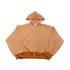 Moletom com Capuz Listrado Retrô Y2K Unissex Inverno 2025 Moda de Rua Transfronteiriça Hoodie