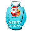 2022 AliExpress piel de camarón Papá Noel nuevo comercio exterior chalecos 3d Navidad reno chalecos con capucha de impresión 3D