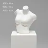 Accesorios de Modelo de Ropa Interior Torso Femenino Masculino Soportes de Exhibición de Ventana de Plástico Maniquí Apilamiento de Pecho De Zhu