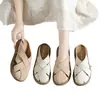 Mules de Tejido Calado sin Cierre para Mujer, Modelo Verano 2026, Sandalias Romanas Birkenstock de Talla Grande, Fáciles de Poner