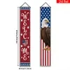 Amazon EE. UU. 250 Aniversario Pareados Decoraciones Festivas Transfronterizas Cortinas de Puerta para Fiestas Banderas Colgantes Colgantes para Porche