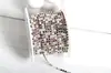 Cadena de Garra de Pedrería AB de Color Mixto de 2 mm x 6.5 mm para Ropa, Zapatos, Accesorios para el Cabello y Estilo Especial para Accesorios de Oso Violento D