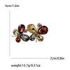 Moda Estilo Coreano Broche Simple de Mariposa con Pedrería Pequeño Estilo Chanel de Alta Gama para Chaqueta de Traje de Dama Corsage Pin de Insecto