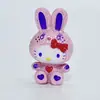 Mini Case para Teléfono con Gato, Conejo, Oso Clavado Cadena Colgante Decoración de Bolso Accesorios de Colgantes DIY
