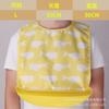 Impermeable para ancianos Impermeable para ancianos Comida Antifouling Pantufla Babero Babero para adultos Bolsillo para alimentos Cuidado en residencia de ancianos