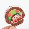 Personalización de Llaveros Acrílicos para Exposición de Animación Bidimensional Estrella de Dibujos Animados Creativa Colgante de Regalo de Doble Cara Personalización