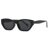 Gafas de sol pequeñas estilo ojo de gato europeas y americanas para mujer 2026 Nuevo estilo Poligonales Punk Calle Moda Gafas con Envío Gratis C