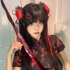 Zhonghua Niang Cheongsam Ropa interior sexy Delantal Pure Wish Maid de dos piezas Falda retro japonesa Falda corta de verano