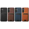 Funda de Cuero Adecuada para Teléfono Móvil Dos en Uno Samsung S26U Note20 Portatarjetas Magnético Carga Inalámbrica Magsafe Google