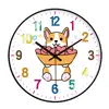 [14 pulgadas 35 cm] reloj de pared creativo reloj de estrella nórdica dormitorio sala de estar reloj fresco reloj de cuarzo silencioso