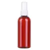 Botellas de Spray de Niebla Fina Marrones en Stock por Lote de Fábrica 30 50 100ml Botellas de Spray Pequeñas Resistentes a la Luz Botellas Dispensadoras de Líquido para Mascotas Alcohol
