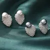 Oferta especial: Estilo Sencillo, Exquisitos Pendientes de Perla Incrustados con Diamantes Vintage para Mujer, Nuevo Diseño de Nicho de Lujo Ligero, Exquisitos, Modernos y Versátiles