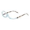 Lentes de maquillaje monolíticos giratorios unilaterales de 120 grados multifuncionales de montura completa de moda para lectura al por mayor