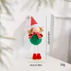 Boneco Papai Noel diy Cenário de atmosfera natalina layout barriga redonda alce adereços de presente enfeites em estoque