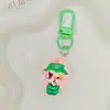 Hebilla de color K91 lindo colgante de tela para sombrero llavero colgante bolsa de niña colgante de dibujos animados accesorios para mochila de estudiante