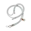 Lanyard para teléfono móvil de doble hebilla ajustable, cuerda para colgar en el cuello, bolsa, funda para teléfono móvil con soporte para espalda, junta de lanyard en stock, venta al por mayor