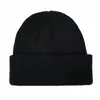 Moda Estilo Coreano Sombrero Multicolor Piel de Melón para Niños Sombrero Cálido para Otoño e Invierno Resistente al Viento para Exteriores Color Liso Sombrero de Punto En Stock Venta al por Mayor