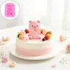 Molde Lindo de Lechón y Panda Sentados para Pastel, Decoración de Velas Aromáticas de Animales de Dibujos Animados 3D, Molde de Silicona para Chocolate