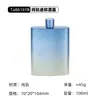 Frasco de Vino Pequeño de Titanio Puro 0.1 kg para Uso en Exteriores, Frasco de Licor Portátil, Botella de Vino de Titanio Plana Engrosada de Titanio de Colores