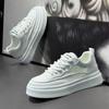 Sapatos Masculinos Primavera 2025 Novos Tênis Brancos Respiráveis Sapatos Casuais Esportivos Tênis Masculinos Modernos de Nicho Antiderrapantes Resistentes ao Desgaste