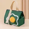 Bolsa para fiambrera, bolso de mano de moda, bolsa para comida de oficinista, bolsa de almuerzo de dibujos animados creativos, bolsa térmica para estudiantes, exclusiva transfronteriza
