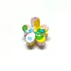 Pin de Flor Coreana de Cinco Pétalos Colorido Dopamina Pin para el Cabello de Niños Nuevo Pin para el Cabello de Princesa Medio Recogido Pin de Tiburón Accesorio para el Cabello