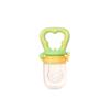 Juguete de Silicona Tipo Empuje para Dentición de Frutas y Verduras para Bebés, Chupón de Bolsa de Malla, Palito de Dentición de Suplemento de Fruta