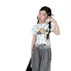 Ropa para Niños Niñas Camiseta de Manga Corta con Estampado de Dibujos Animados Estrellas Verano Casual Linda Suave Algodón