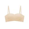 Strapless Underwear Mulheres Antiderrapante Anti-gota Wrapping Peito Push-up Pequeno Chest Tube-comprimento Non-steel Ring Non-marking Invisible Bra para o verão
