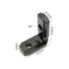 Accesorios para Perfiles de Aluminio Huangyu Wenzhou Conector de Ranura de Esquina Ángulo Recto Integrado Oculto Estándar Europeo Estándar Nacional 20/30/40/45
