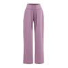 Pantalones Casuales Holgados Retro Americanos con Cordón Pantalones Largos 2025 Verano Nuevo Versátiles Adelgazantes Rectos Hasta el Piso Pantalones de Pierna Ancha