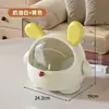 Caja de almacenamiento para accesorios de tocador y cabello, organizador de pasadores y ligas para el cabello de baño, caja de almacenamiento de escritorio para collares y ligas para el cabello de baño