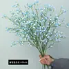 Flor artificial estrellada de una sola rama nueva decoración para el hogar y el restaurante boda flor que sostiene la novia flor artificial estrellada