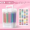 Plumas de Gel con Purpurina de 120 Colores para Niños, Bolígrafos Coloridos para Arte DIY y Diario, Resaltadores Específicos para Estudiantes al por Mayor