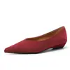 Zapatos de Mujer Slip-On Estilo Nuevo 2025 Versátiles Primavera y Verano Punta Cuadrada Marrón Transpirables Tacón Kitten Bajo para Mujer Sensación de Tacón Bajo