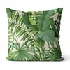 Cojín de mesita de noche de planta verde nórdica, almohada de cama geométrica estilo bosque fresco, cojín decorativo para sofá de sala de estar del hogar, cojín para venta al por mayor