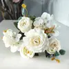 Caja de Zapatos para Boda, Adornos de Preparación de Boda de Aspecto Elegante, Decoración Floral para Caja de Zapatos de Boda, Habitación de Boda, Zapatos de Boda, Flores Artificiales, Zapatero de Caja de Hierro