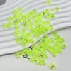 Aurora colorido Lirio orquídea imitación Mabei galvanoplastia cuentas sueltas transparentes diy hecho a mano cuentas para colgar en el coche Anillo Joyería al por mayor