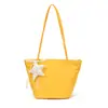 Bolsa Tote Versátil, Bolsa Feminina de Grande Capacidade, Nova Bolsa Grande Estilosa Moda Verão 2026, Bolsa de Mão e Bolsa de Ombro Estilo Coreano