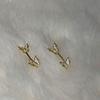 Polvo para Pan al Vapor Shijia Aretes de Perlas Blanco Leche Claro Aguja de Plata Esterlina S925 Nicho de Gama Alta Combinables Nuevos Aretes