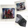 Comercio exterior periférico anime periférico Vengadores Spider-Man caricatura estudiante hombres y mujeres billetera de silicona billetera