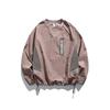 Ootd Sudadera con Cremallera Media para Exteriores Primavera y Otoño para Hombre Holgada Versátil de Marca de Moda Repelente al Agua Chaqueta de Pareja