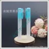 Pluma de perfume transparente 10ml botella pulverizadora de alcohol esmerilada, botella pulverizadora de agua cosmética, botella pulverizadora tipo pluma con tapa de rosca para tónico