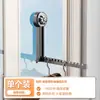 Tendedero Telescópico con Ventosa, Plegable para Balcón, Hogar, Montaje en Pared, Colgador para Ventana, Herramienta para Secar Ropa sin Taladro