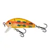 Isca Minnow Rígida Multicor 5cm 5g Micro-Isca de Superfície Minnow de Língua Curta Isca Artificial Peixe de Simulação Plástico Atacado