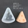 Queijo Queijo Formato Decoração Açúcar Virado Silicone Molde Bolo Decoração Molde DIY Assar Bolo Molde
