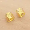 Cucharas de pelo de hierro electrochapado de semicírculo abierto para rastas Decoración de trenzado DIY Joyería Anillos de extensión de cabello Cucharas de rastas para peluca Venta al por mayor