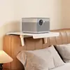 Suporte de Projetor Bandeja sem Furos Prateleira de Projetor Montada na Parede Mesa de Posicionamento na Parede Atrás do Sofá da Sala de Estar